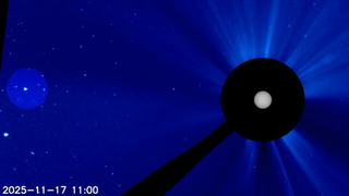 Чарующие кадры из космоса: запечатлено ретроградное движение Меркурия