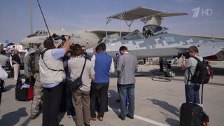 На авиасалоне в Дубае представили экспортную версию российского истребителя Су-57