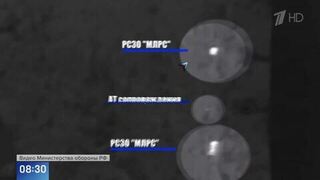 Момент уничтожения расчетов ВСУ, пытавшихся ударить по Воронежу, попал на видео