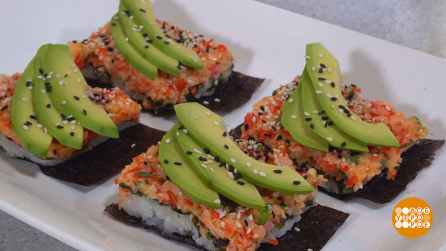 Готовим запеканку по мотивам роллов. Доброе утро. Фрагмент