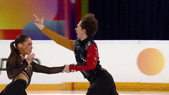 Елизавета Пасечник — Дарио Чиризано. Показательный номер. Т-Банк Кубок Первого канала по фигурному катанию 2025. Юниоры