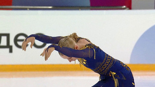 Лидия Плескачева. Т-Банк Кубок Первого канала по фигурному катанию 2025. Юниоры