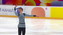 Роман Хамзин. Т-Банк Кубок Первого канала по фигурному катанию 2025. Юниоры