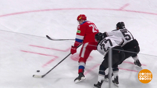 Кубок Первого канала по хоккею. Болеем за наших! Доброе утро. Фрагмент