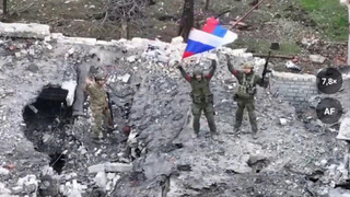 Кадры из освобожденного Северска в репортаже Первого канала