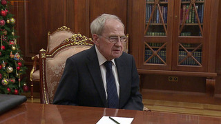 Президент встретился в Кремле с председателем Конституционного суда Валерием Зорькиным