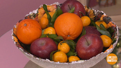 Блюдо для фруктов из ненужных упаковок. Доброе утро. Суббота. Фрагмент