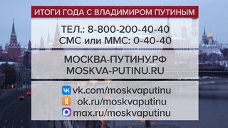 Позвонить, написать, снять видео: продолжается прием обращений на «Итоги года с Владимиром Путиным»