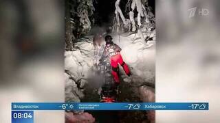 Появились кадры с места, где пропали туристы в Пермском крае