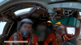 Ту-22М3 выполнили плановый полет над нейтральными водами Черного моря