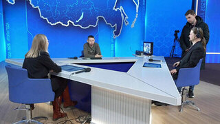 Менее суток остается до программы «Итоги года» с Владимиром Путиным