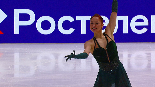 Ксения Гущина. Короткая программа. Чемпионат России по фигурному катанию 2026