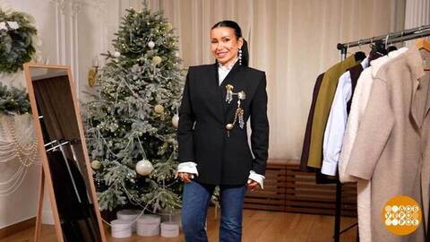 Был жакет обычный — стал праздничный! Доброе утро. Фрагмент