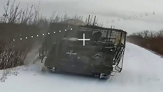 Под Купянском уничтожен бронетранспортер натовского производства М-113