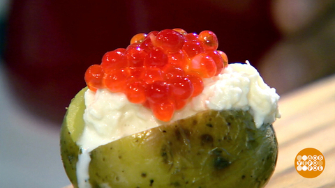 Красная икра: а мне с картошечкой... Доброе утро. Фрагмент