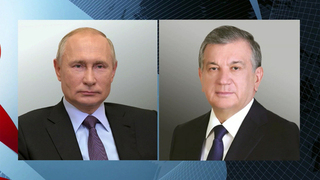 Владимир Путин провел телефонный разговор с президентом Узбекистана Шавкатом Мирзиеевым