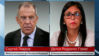 Сергей Лавров провел телефонный разговор с исполнительным вице-президентом Венесуэлы
