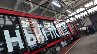 В Москве испытывают первый беспилотный поезд