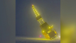 На Аляске рухнула мобильная нефтяная вышка