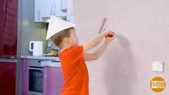 Папа вам не мама, с ним покрасим стену! Доброе утро. Суббота. Фрагмент