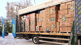 Гуманитарный груз отправили для жителей Белгородской области