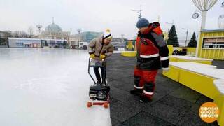 Никита Пименов варит лед. Доброе утро. Суббота. Фрагмент