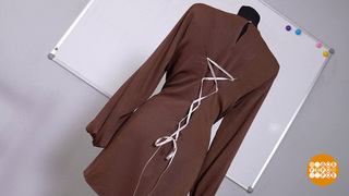 Как приталить платье без швейной машинки. Доброе утро. Фрагмент