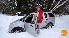 Если машина застряла в снегу. Доброе утро. Фрагмент