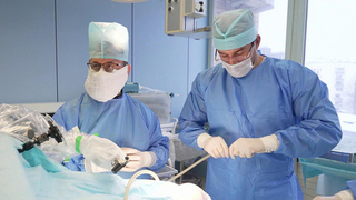 В госпитале Бурденко прооперировали бойца с помощью технологии дополненной реальности