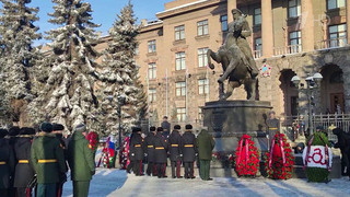 По всей России проходят праздничные мероприятия ко Дню защитника Отечества