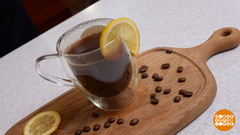 Готовим имбирно-лимонный кофе. Доброе утро. Фрагмент