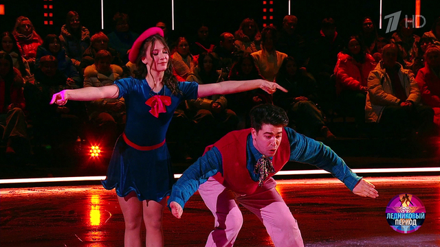 Софья Акатьева и Артур Каспранов — «Fantasia in D Minor». Ледниковый период 2026. Фрагмент