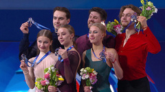 Церемония награждения. Танцы на льду. Финал Гран-при России по фигурному катанию 2026