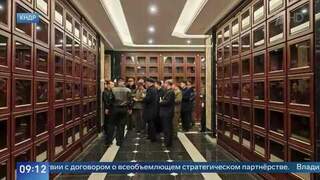 Ким Чен Ын посетил стройку музея, посвященного освобождению Курской области: кадры