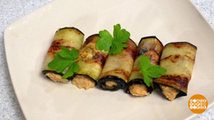 Баклажаны с хумусом: вкус лета! Доброе утро. Фрагмент