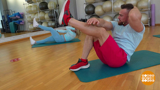 Фитнес-разминка: обойдемся без тренажера. Доброе утро. Фрагмент