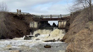 Сразу в нескольких российских регионах продолжает наступать большая вода