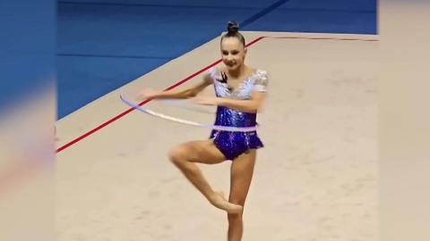 Российская гимнастка Мария Борисова выиграла золото на этапе Кубка мира в Ташкенте