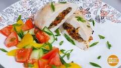 Готовим сочное куриное филе с начинкой. Доброе утро. Фрагмент