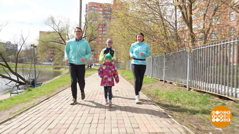 Утренняя пробежка — это целое искусство! Доброе утро. Фрагмент