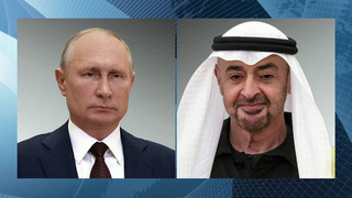 Владимир Путин поговорил по телефону с президентом Объединенных Арабских Эмиратов