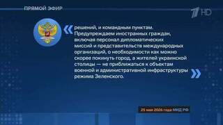 «Предупреждаем о необходимости как можно скорее покинуть Киев»: заявление МИД РФ