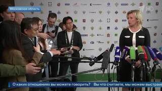 Японские журналисты не смогли объяснить Захаровой, почему не поехали в Старобельск