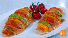 Готовим куриную «гармошку» с овощами. Доброе утро. Фрагмент