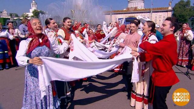 Хор «Хоросапиенс Фолк». Праздничный канал. Фрагмент