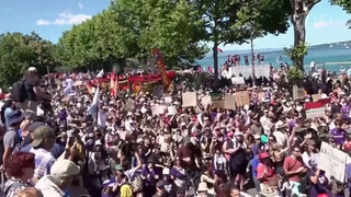 В Швейцарии проходят массовые беспорядки из-за саммита G7