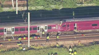 В Англии столкнулись два поезда, один человек погиб