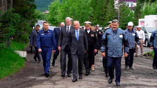 Николай Патрушев посетил базу подлодок в Вилючинске