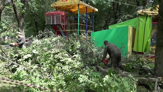 Ростовская область приходит в себя после урагана, который накануне пронесся по региону