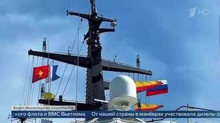 Минобороны показало кадры совместных учений Тихоокеанского флота и ВМС Вьетнама